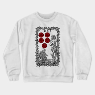 Five of Pentacles Crewneck Sweatshirt